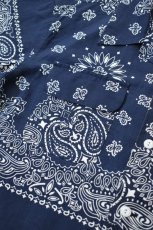 画像15: Behind The River (ビハインドザリバー) Portland Bandana Shirts [NAVY] (15)
