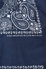 画像24: Behind The River (ビハインドザリバー) Portland Bandana Shirts [NAVY] (24)