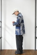 画像8: Behind The River (ビハインドザリバー) Portland Bandana Shirts [NAVY] (8)