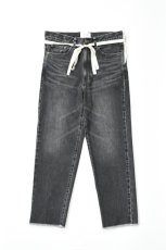 画像9: 【SALE!】usedig (ユーズディッグ) RE'SIZE DENIM [BLACK] (9)