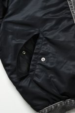 画像17: 【SALE!】usedig (ユーズディッグ) RE'MAKE MA-1 [BLACK/BLACK] (17)