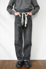 画像2: 【SALE!】usedig (ユーズディッグ) RE'SIZE DENIM [BLACK] (2)