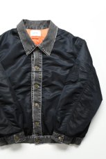 画像1: 【SALE!】usedig (ユーズディッグ) RE'MAKE MA-1 [BLACK/BLACK] (1)