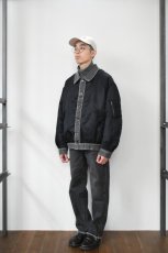 画像6: 【SALE!】usedig (ユーズディッグ) RE'SIZE DENIM [BLACK] (6)