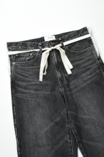 画像10: 【SALE!】usedig (ユーズディッグ) RE'SIZE DENIM [BLACK] (10)