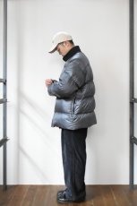 画像14: 【SALE!】Scye (サイ) Nylon Stretch Reversible Down Jacket [BLACK] (14)