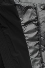 画像28: 【SALE!】Scye (サイ) Nylon Stretch Reversible Down Jacket [BLACK] (28)