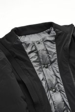 画像26: 【SALE!】Scye (サイ) Nylon Stretch Reversible Down Jacket [BLACK] (26)