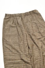 画像10: 【SALE!】BURLAP OUTFITTER (バーラップアウトフィッター) TRACK PANT WP [BLACK PLAID] (10)