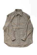 画像9: 【SALE!】BURLAP OUTFITTER (バーラップアウトフィッター) L/S B.B. SHIRT WP [BLACK PLAID] (9)