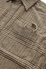 画像13: 【SALE!】BURLAP OUTFITTER (バーラップアウトフィッター) L/S B.B. SHIRT WP [BLACK PLAID] (13)