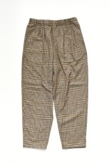 画像9: 【SALE!】BURLAP OUTFITTER (バーラップアウトフィッター) TRACK PANT WP [BLACK PLAID] (9)