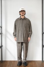 画像5: 【SALE!】BURLAP OUTFITTER (バーラップアウトフィッター) L/S B.B. SHIRT WP [BLACK PLAID] (5)