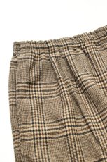 画像12: 【SALE!】BURLAP OUTFITTER (バーラップアウトフィッター) TRACK PANT WP [BLACK PLAID] (12)