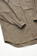 画像15: 【SALE!】BURLAP OUTFITTER (バーラップアウトフィッター) L/S B.B. SHIRT WP [BLACK PLAID] (15)