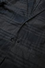 画像13: 【For WOMEN】Yarmo (ヤーモ) Work Jacket [CHARCOAL CHECK] (13)