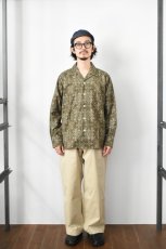 画像5: 【SALE!】MOJITO (モヒート) ABSHINTH SHIRT Flannel Print [GREEN] (5)