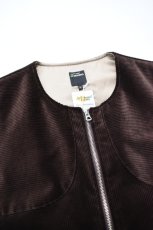 画像12: 【SALE!】MOJITO (モヒート) ROOM No.206 VEST Brisbane Moss 8 Wales Heavy Corduroy [BROWN] (12)