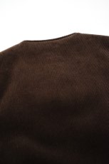 画像21: 【SALE!】MOJITO (モヒート) ROOM No.206 VEST Brisbane Moss 8 Wales Heavy Corduroy [BROWN] (21)