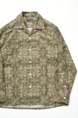 画像1: 【SALE!】MOJITO (モヒート) ABSHINTH SHIRT Flannel Print [GREEN] (1)