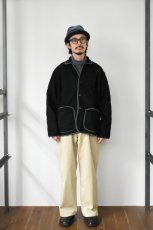 画像5: 【SALE!】TENDER Co. (テンダー) Type 942 Lobster Tail Jacket [GREEN WOOL BAIZE/HADAL BLUE] (5)