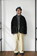 画像10: 【SALE!】TENDER Co. (テンダー) Type 942 Lobster Tail Jacket [GREEN WOOL BAIZE/HADAL BLUE] (10)