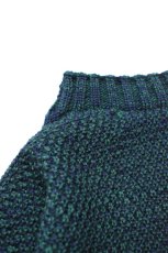画像11: Guernsey WOOLLENS (ガンジーウーレンズ) MEETS Exclusive Traditional Guernsey Jumper [NAVY/BOTTLE GREEN] (11)
