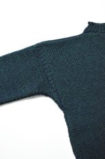 画像20: Guernsey WOOLLENS (ガンジーウーレンズ) MEETS Exclusive Traditional Guernsey Jumper [NAVY/BOTTLE GREEN] (20)