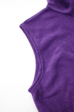 画像11: 【SALE!】Spring Mountain Apparel (スプリングマウンテンアパレル) Fleece Full Zip Vest [PURPLE] (11)