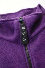 画像10: 【SALE!】Spring Mountain Apparel (スプリングマウンテンアパレル) Fleece Full Zip Vest [PURPLE] (10)