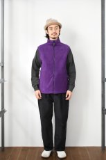 画像5: 【SALE!】Spring Mountain Apparel (スプリングマウンテンアパレル) Fleece Full Zip Vest [PURPLE] (5)