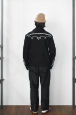 画像9: Rockmount Ranch Wear (ロックマウントランチウェア) Western Bolero Jacket [BLACK/ROPE DESIGN] (9)