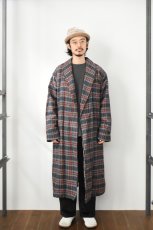 画像7: L.L.Bean (エルエルビーン) Scotch Plaid Flannel Robe Sherpa Lined Regular [GREY STEWART] (7)