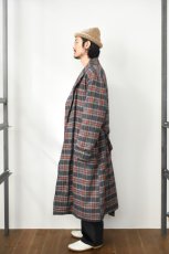 画像9: L.L.Bean (エルエルビーン) Scotch Plaid Flannel Robe Sherpa Lined Regular [GREY STEWART] (9)