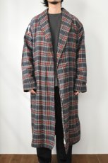 画像4: L.L.Bean (エルエルビーン) Scotch Plaid Flannel Robe Sherpa Lined Regular [GREY STEWART] (4)