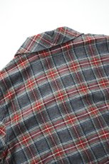 画像22: L.L.Bean (エルエルビーン) Scotch Plaid Flannel Robe Sherpa Lined Regular [GREY STEWART] (22)