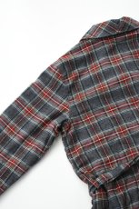 画像23: L.L.Bean (エルエルビーン) Scotch Plaid Flannel Robe Sherpa Lined Regular [GREY STEWART] (23)