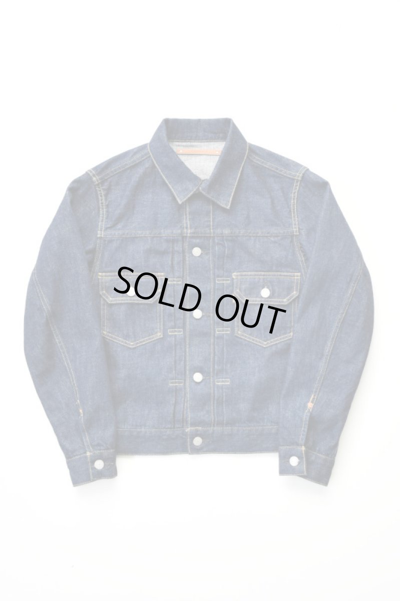画像2: SCYE BASICS (サイベーシックス) Selvedge Denim Jacket Type2 [INDIGO] (2)