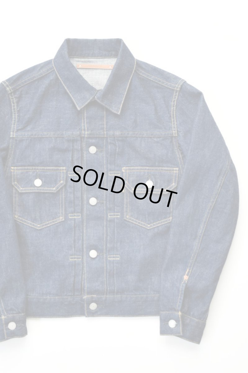画像1: SCYE BASICS (サイベーシックス) Selvedge Denim Jacket Type2 [INDIGO] (1)