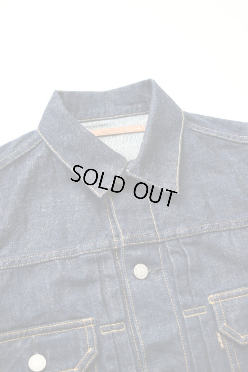画像12: SCYE BASICS (サイベーシックス) Selvedge Denim Jacket Type2 [INDIGO] (12)