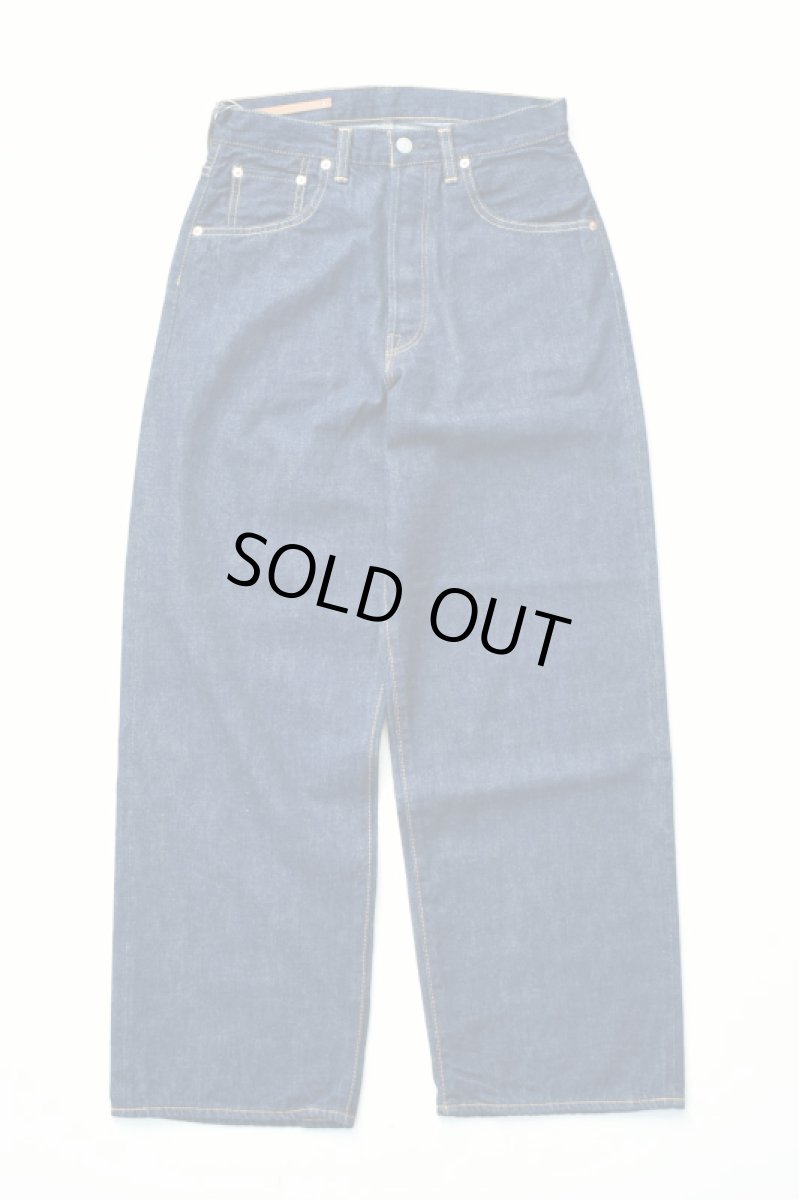 画像2: SCYE BASICS (サイベーシックス) Selvedge Denim Wide Leg Jeans [INDIGO] (2)