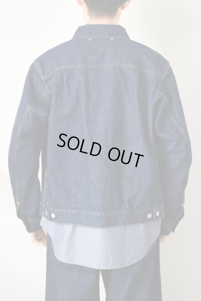 画像5: SCYE BASICS (サイベーシックス) Selvedge Denim Jacket Type2 [INDIGO] (5)