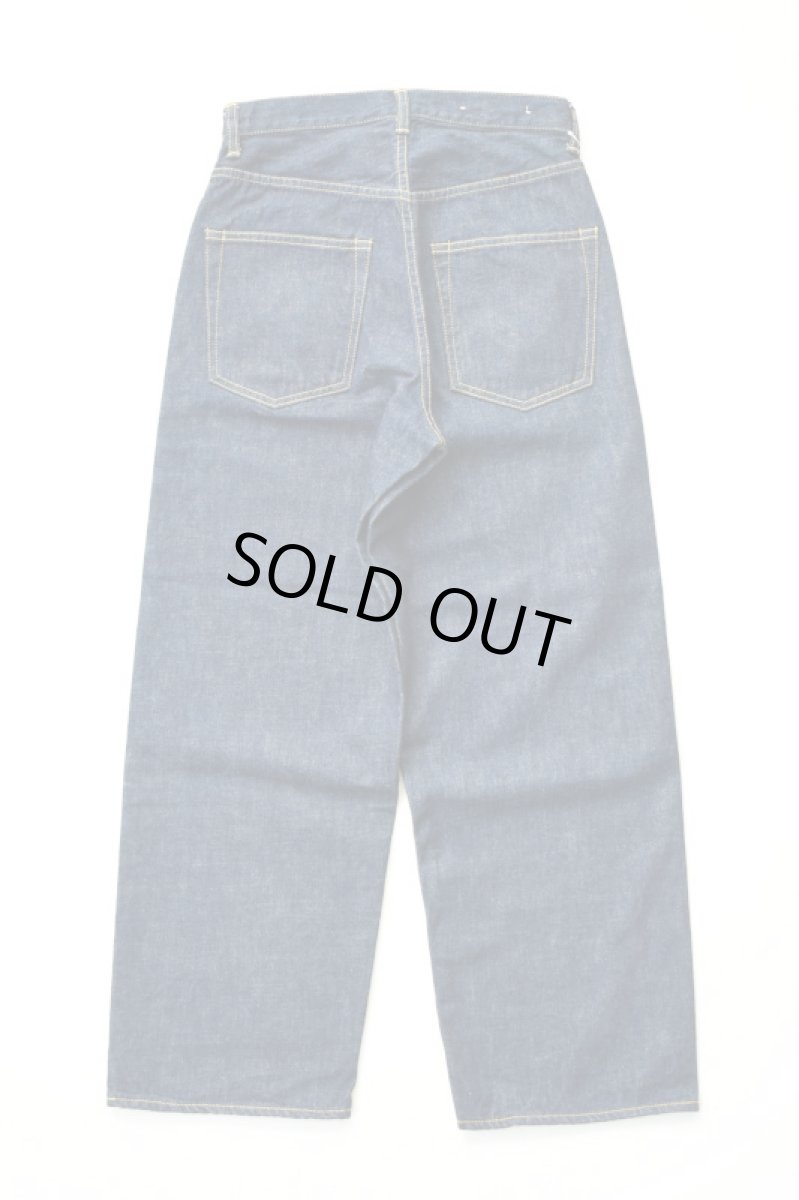 画像18: SCYE BASICS (サイベーシックス) Selvedge Denim Wide Leg Jeans [INDIGO] (18)