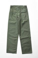 画像2: orslow (オアスロウ) US ARMY FATIGUE PANTS [GREEN] (2)