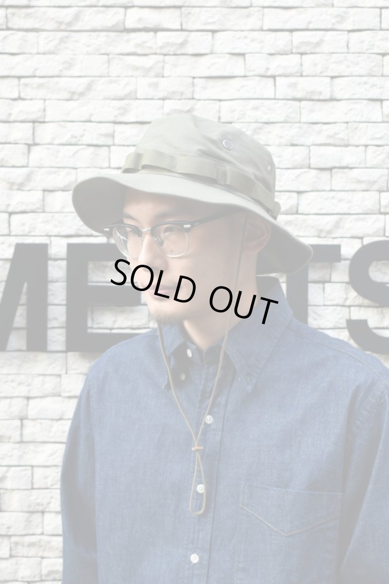画像1: orslow (オアスロウ) US ARMY JUNGLE HAT RIPSTOP [ARMY GREEN] (1)