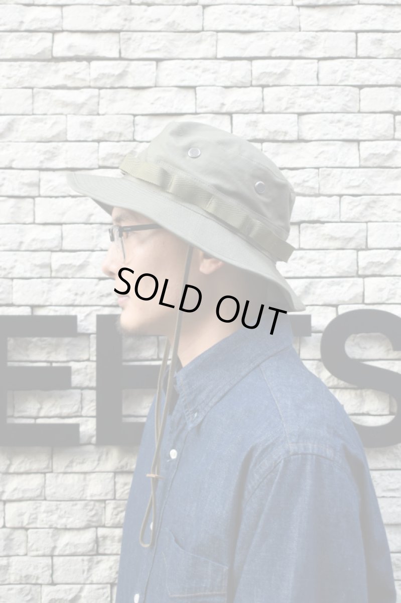 画像3: orslow (オアスロウ) US ARMY JUNGLE HAT RIPSTOP [ARMY GREEN] (3)
