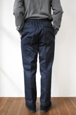 画像5: SCYE BASICS (サイベーシックス) San Joaquin Cotton Drawstring Trousers [DARK NAVY] (5)