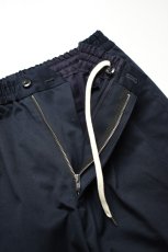 画像14: SCYE BASICS (サイベーシックス) San Joaquin Cotton Drawstring Trousers [DARK NAVY] (14)