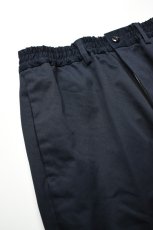 画像12: SCYE BASICS (サイベーシックス) San Joaquin Cotton Drawstring Trousers [DARK NAVY] (12)