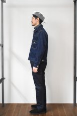 画像9: SCYE BASICS (サイベーシックス) San Joaquin Cotton Drawstring Trousers [DARK NAVY] (9)